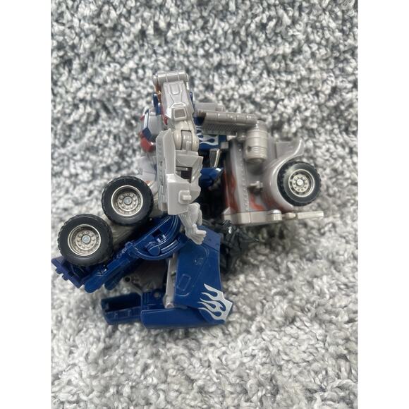 2008 Tomy Hasbro Optimus Prime 7" Autobots Action Figure Truck Toys Preowned - Picture 6 of 8